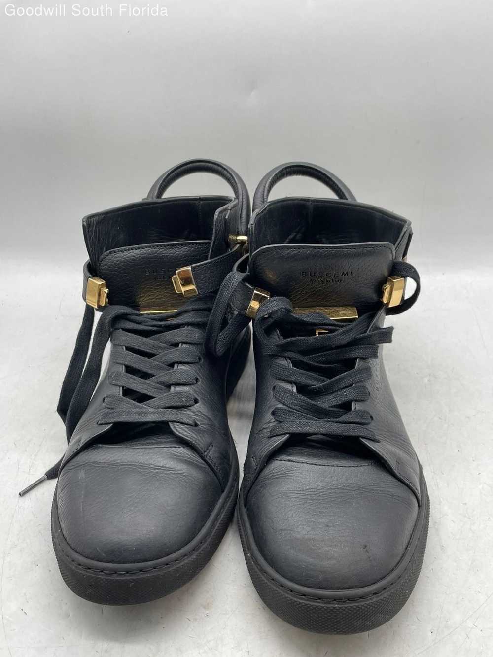 Buscemi Mens Shoes Black Size 13 - image 3