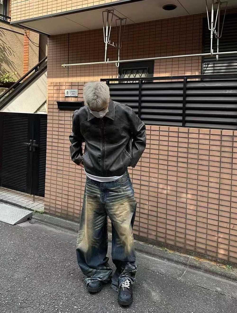 Japanese Brand × Jean × Streetwear vintage washed… - image 5