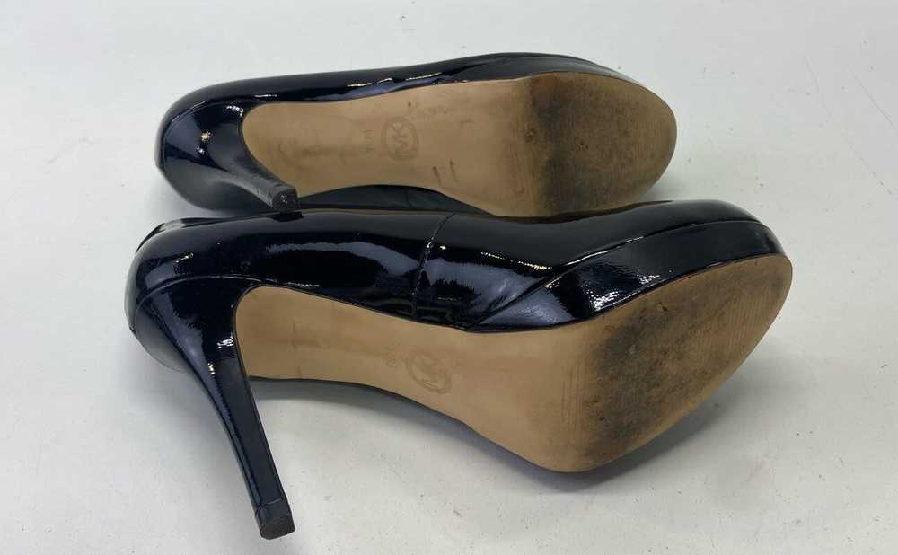 Michael Kors Patent Leather Platform Heels Black … - image 5