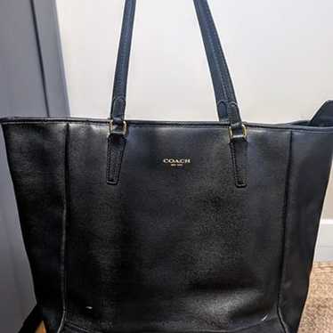 Coach Leather Tote Bag