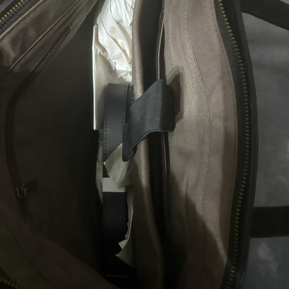 S ZONE Genuine Leather Tote Bag - image 3