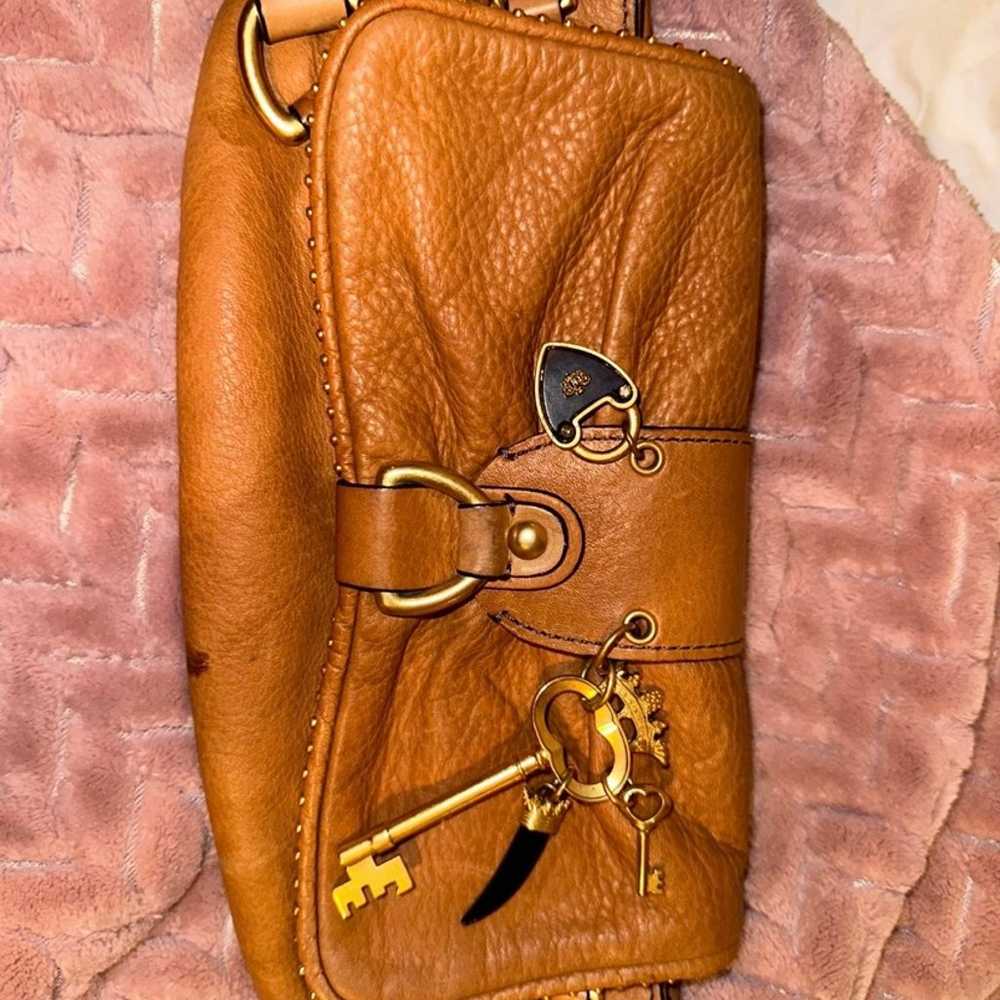 Juicy Couture Y2K Vintage Leather Clutch - image 12