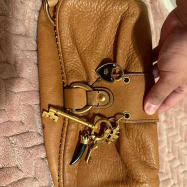 Juicy Couture Y2K Vintage Leather Clutch