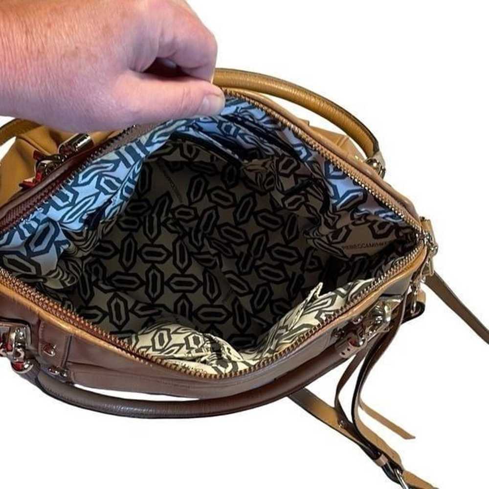 Rebecca Minkoff tan leather satchel - image 4