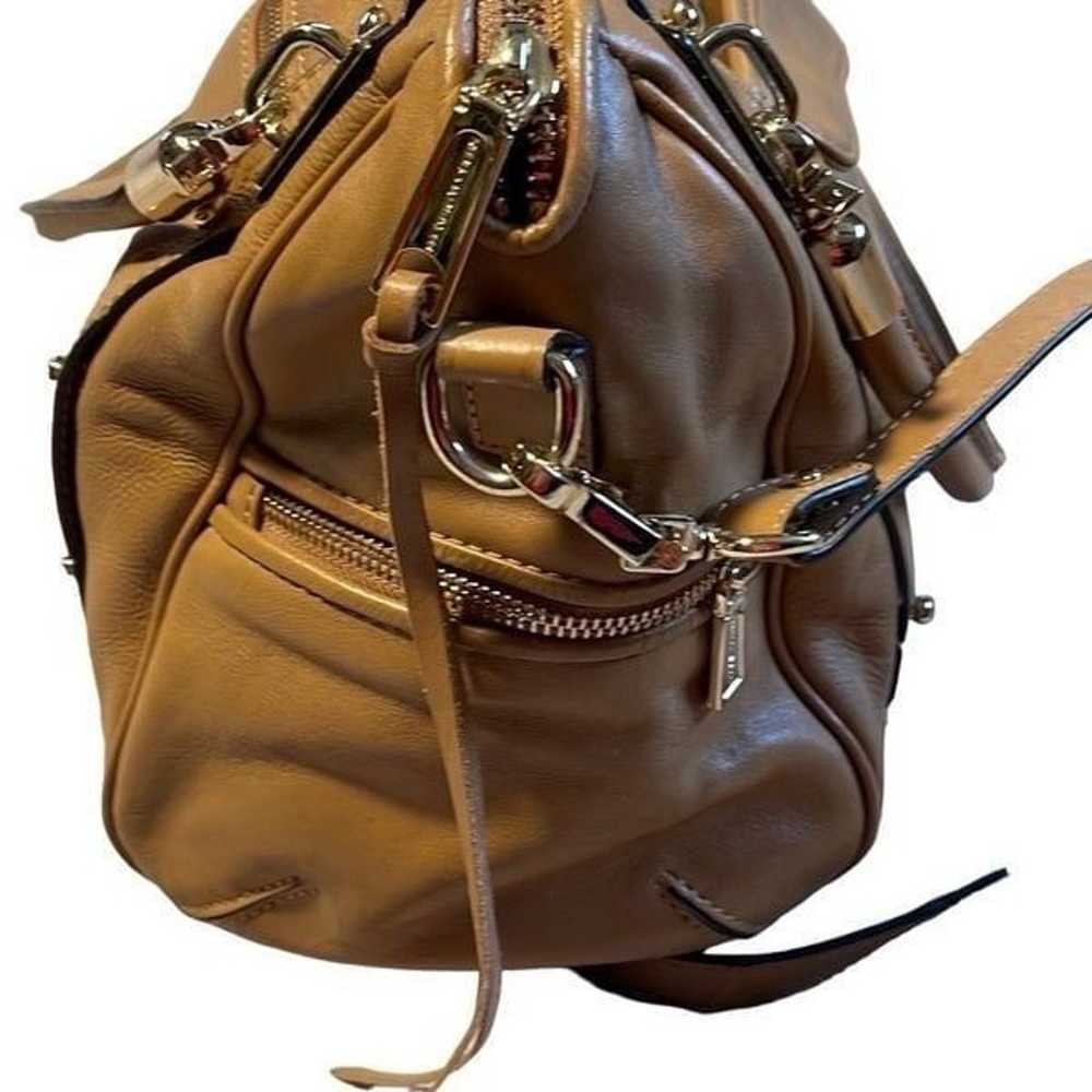 Rebecca Minkoff tan leather satchel - image 5