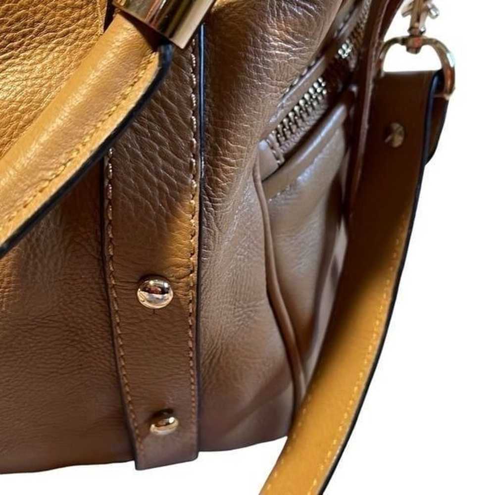 Rebecca Minkoff tan leather satchel - image 6