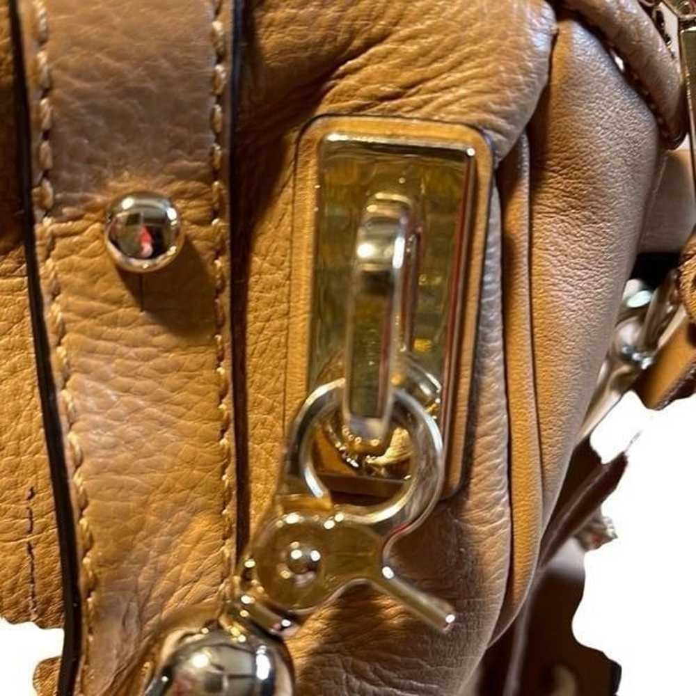 Rebecca Minkoff tan leather satchel - image 9