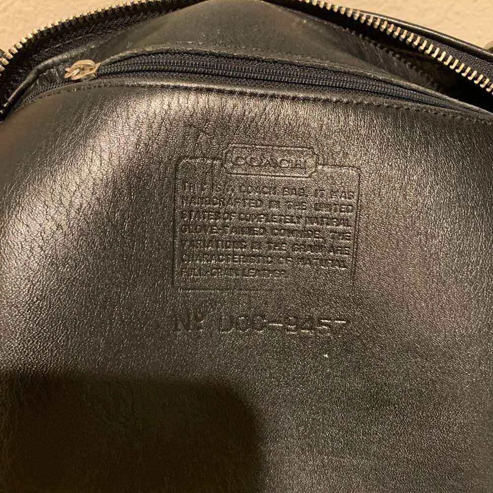 Vintage Genuine leather coach bag - image 2