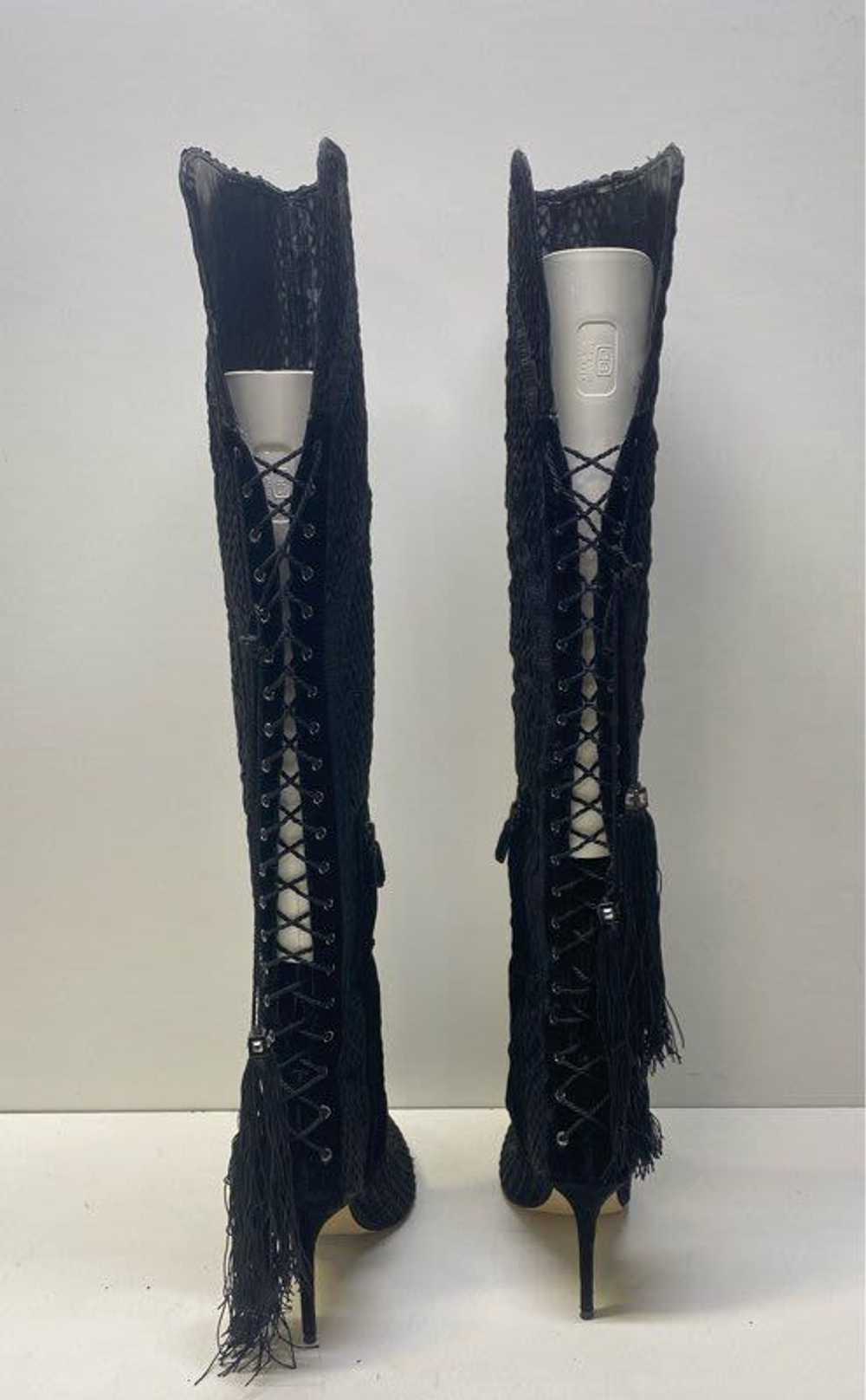 Vince Camuto Imagine Woven Knee High Tassel Boots… - image 4