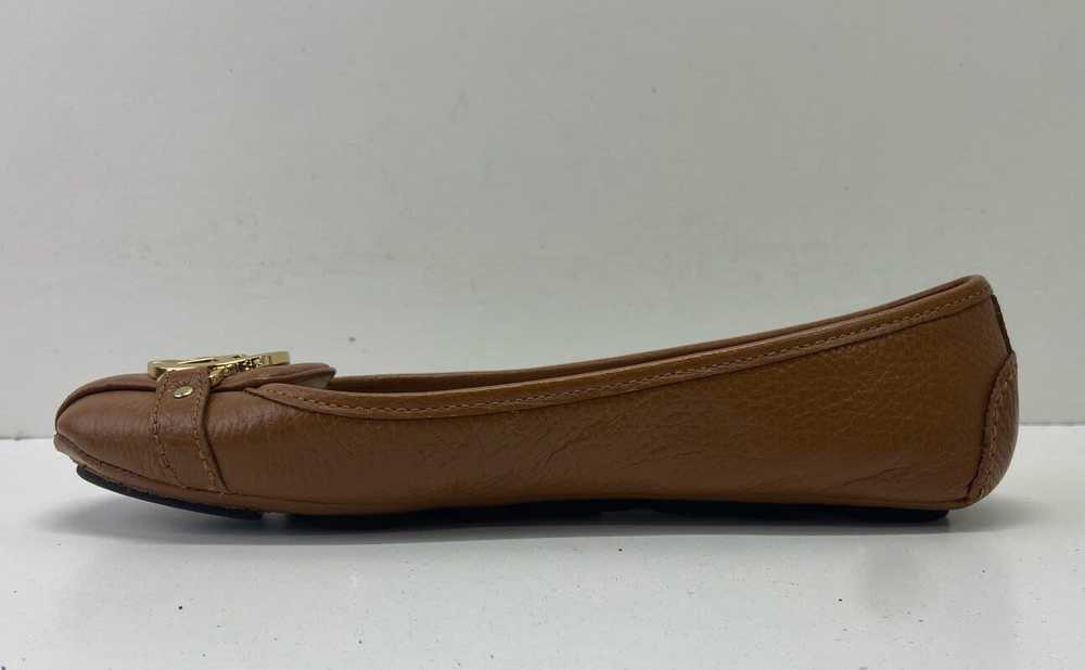 Michael Kors Brown Leather Flats Loafers Shoes Si… - image 2