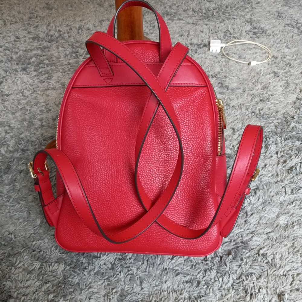 Gorgeous Michael Kors Red Backpack - image 2