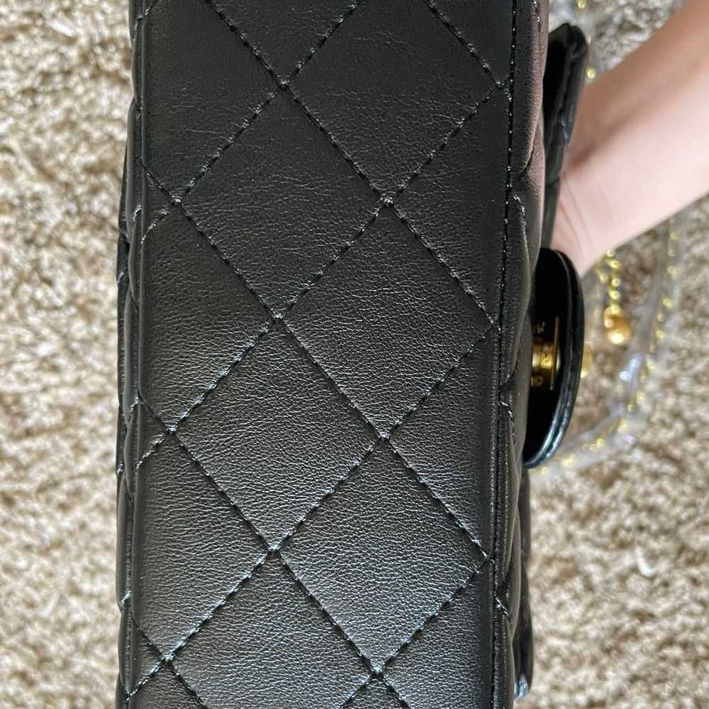 Chanel pearl crush mini quilted designer flap bag - image 4