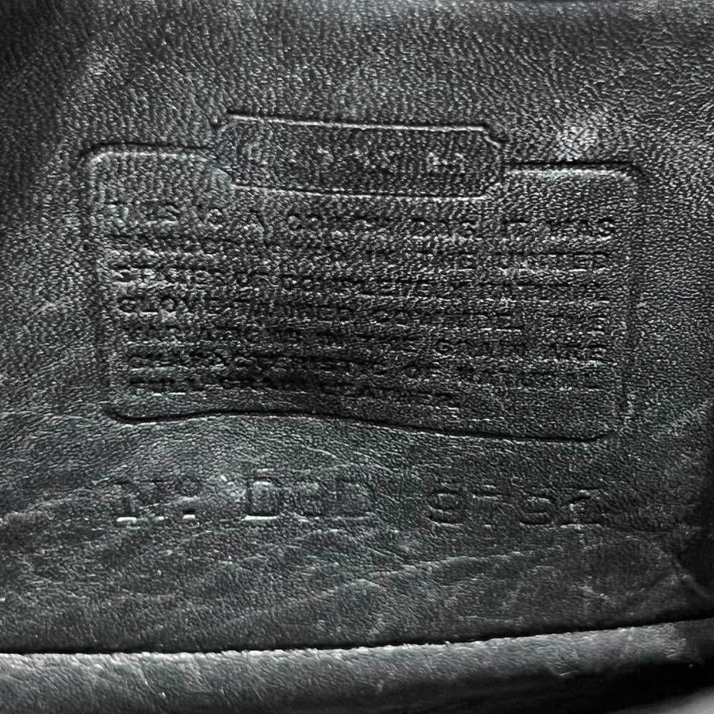 Coach Black Leather Vintage Backpack - image 9