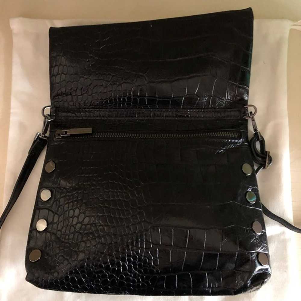 HAMMITT Handbag VIP Medium Black Croc Diamond Stu… - image 8