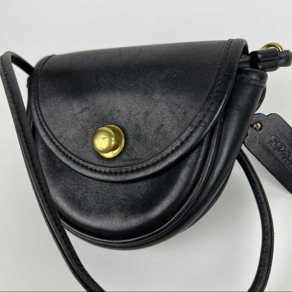 Coach Rare Vintage Convertible Leather Crossbody … - image 3