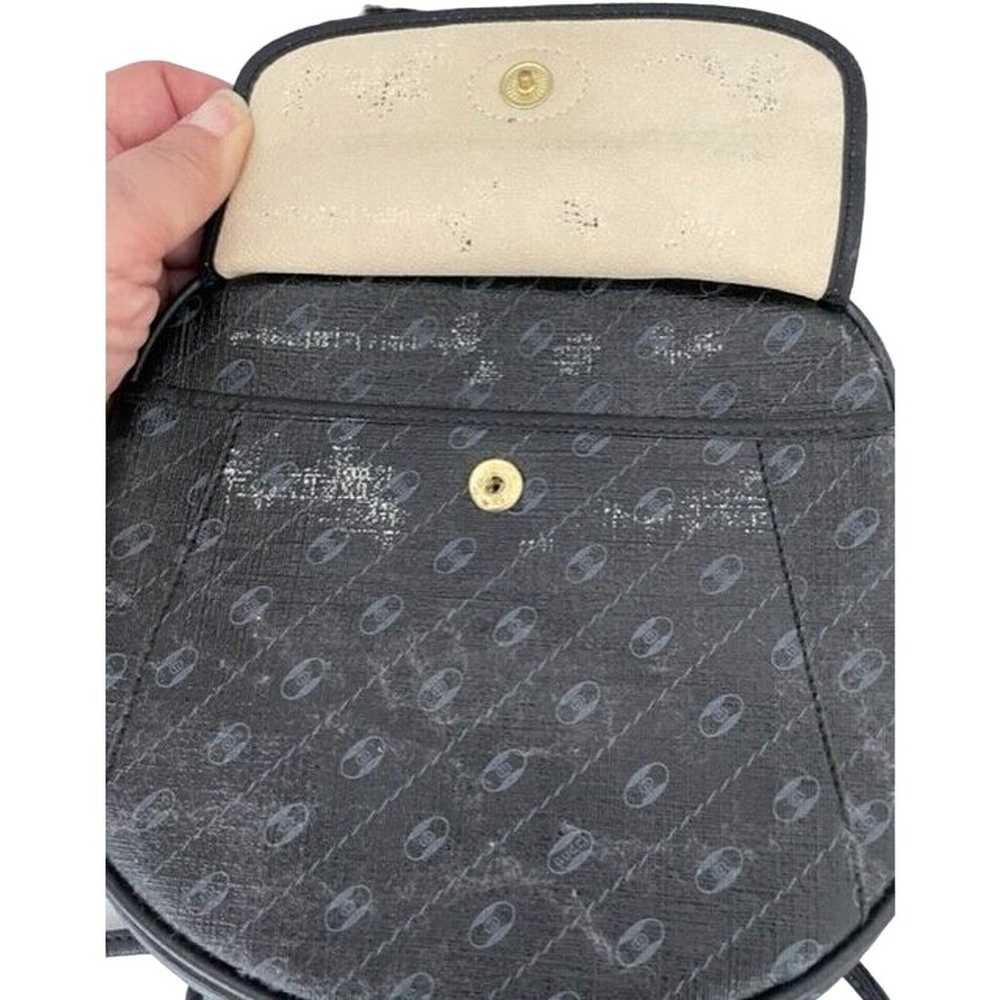 Vtg Gucci Small Black Shoulder Bag Accessory Coll… - image 3