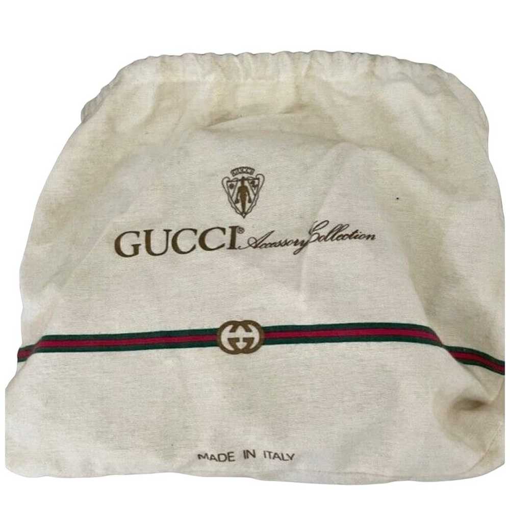 Vtg Gucci Small Black Shoulder Bag Accessory Coll… - image 8