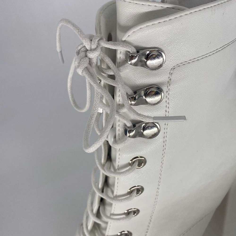 Platform Ankle Boots Chunky Heel Lug Sole Combat … - image 12