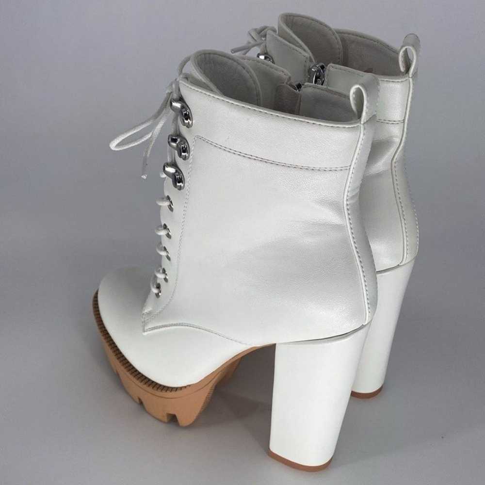 Platform Ankle Boots Chunky Heel Lug Sole Combat … - image 7