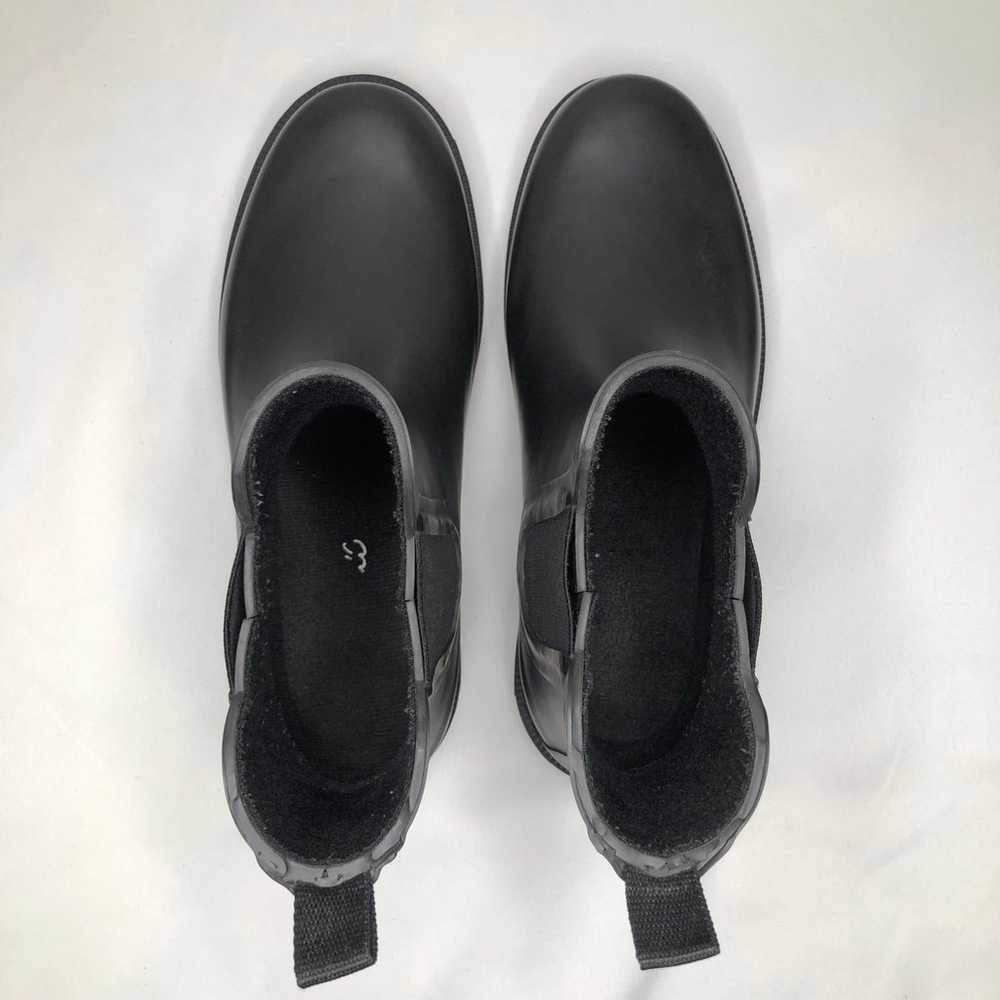 Madewell Chelsea Rain Boots Black Women's Size 6 - image 11