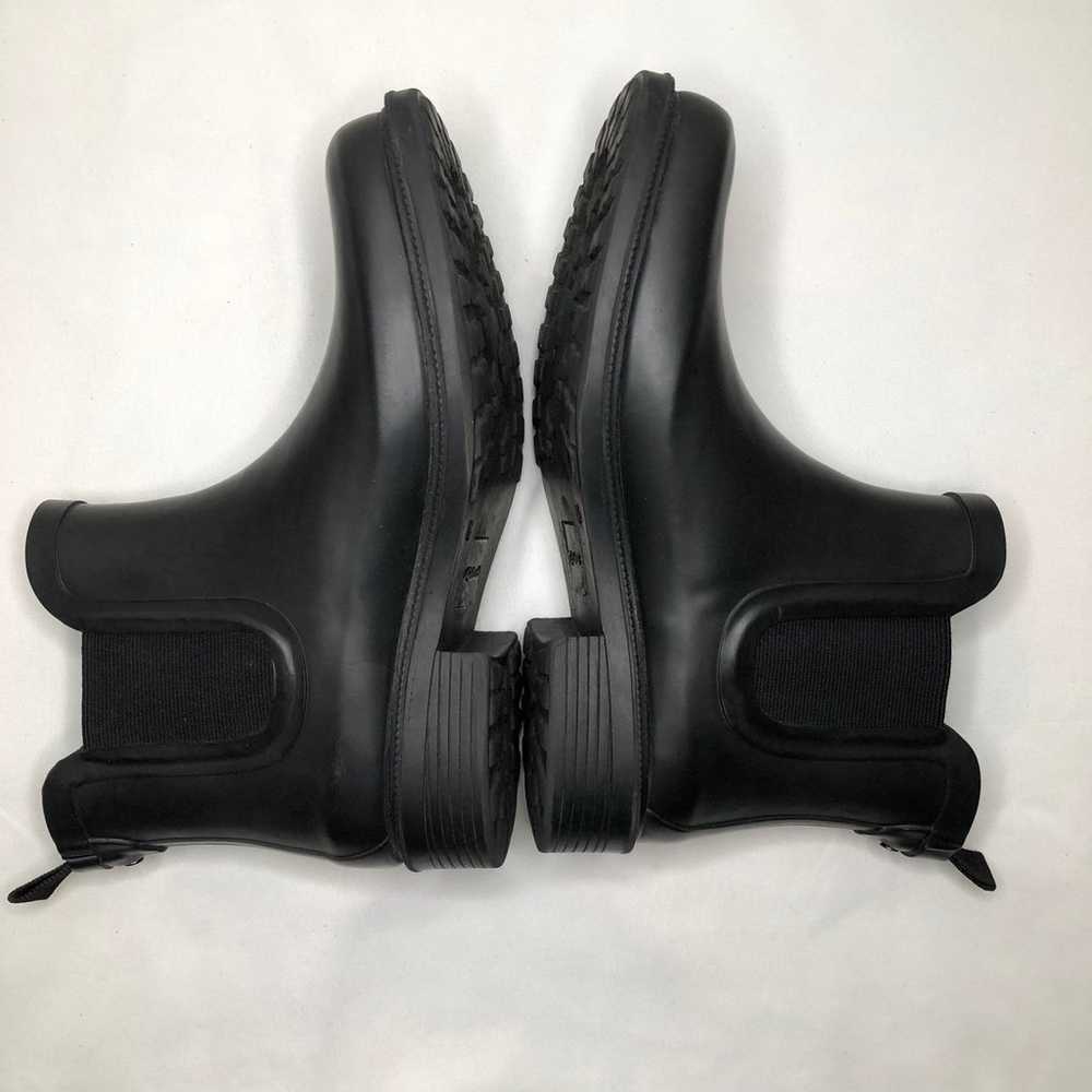 Madewell Chelsea Rain Boots Black Women's Size 6 - image 4