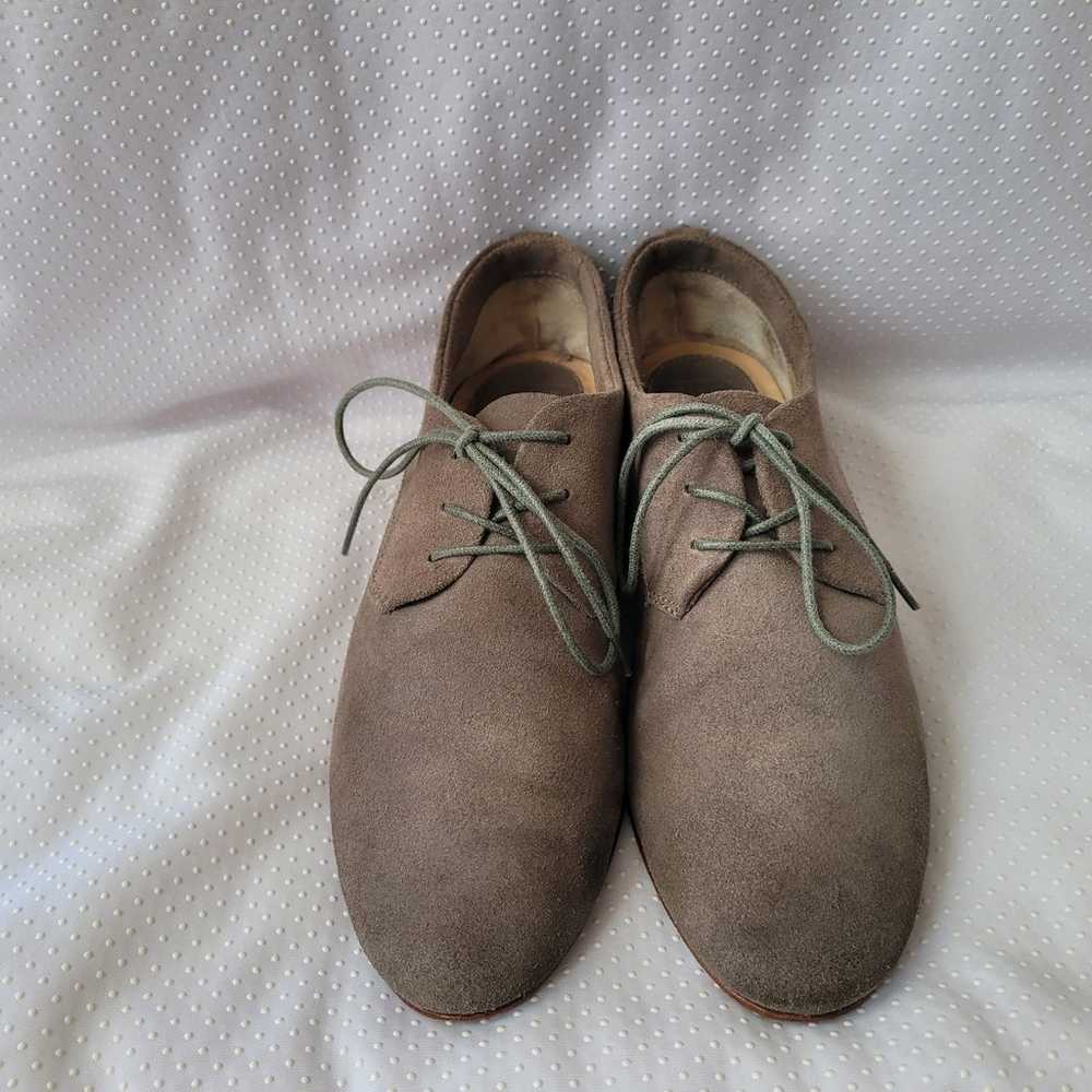 Frye Tracy Suede Oxfords Size 9.5 - image 4