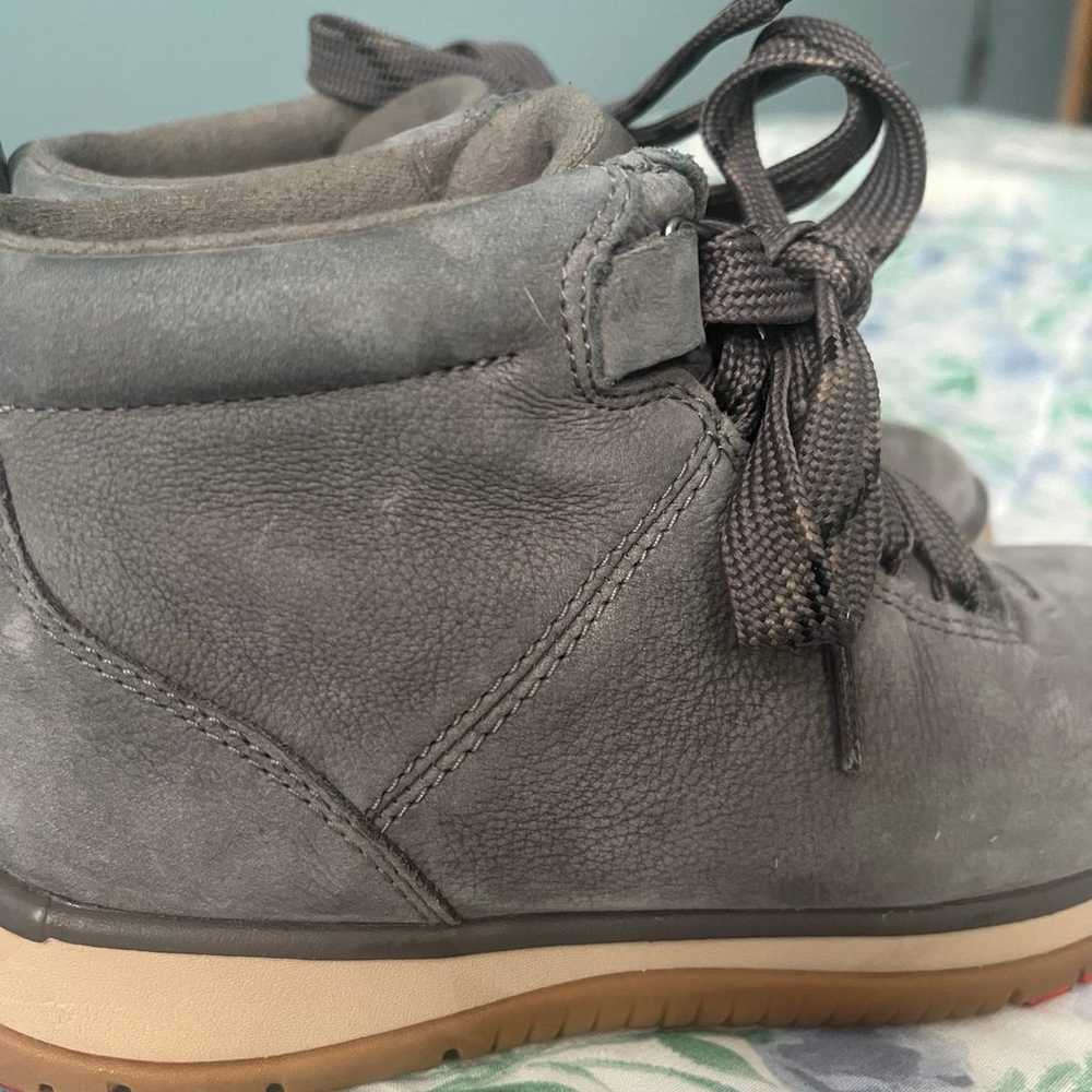 UGG Lakesider Ankle Gray Suede Shoe boot - image 2