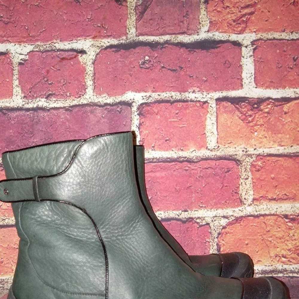 COLE HAAN Nke Air Waterproof Boots Black Leather … - image 2