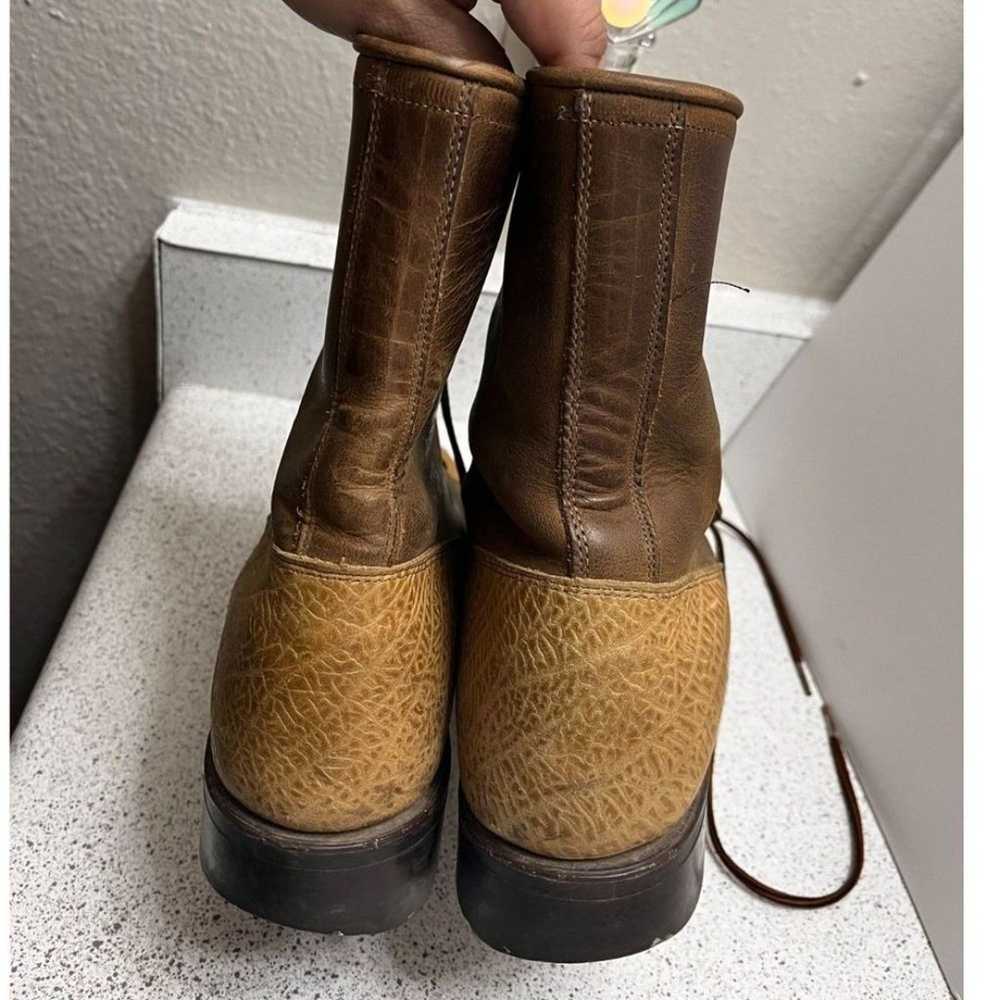 Women's Vintage Laredo Lace Up Boots Size 10.5 D - image 7