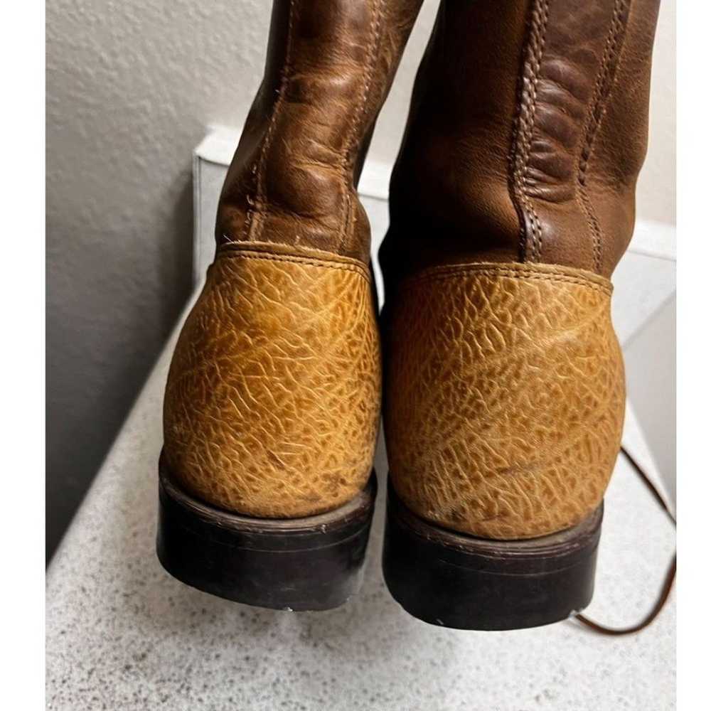 Women's Vintage Laredo Lace Up Boots Size 10.5 D - image 9