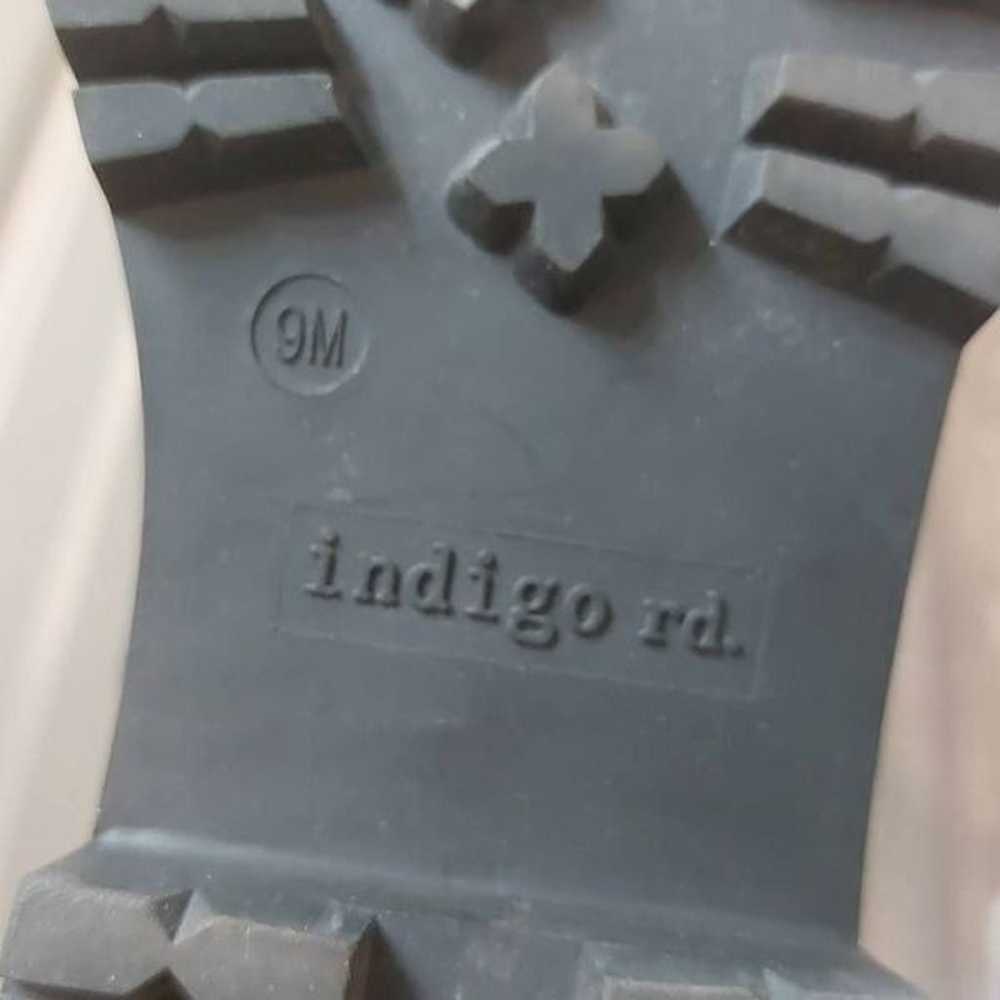 Women Indigo RD  Black Full Boots Size 9M - image 7