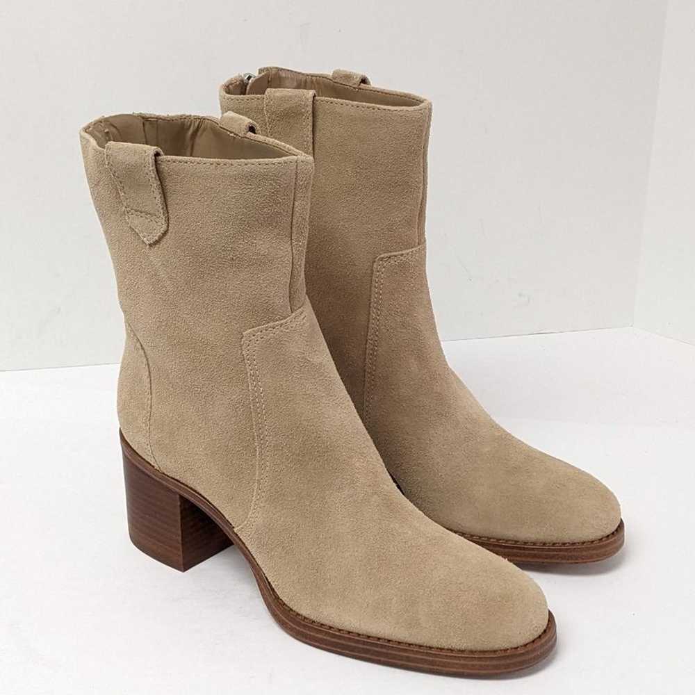 Vince Camuto Zanilla Ankle Boots, Taupe Suede, Wo… - image 1