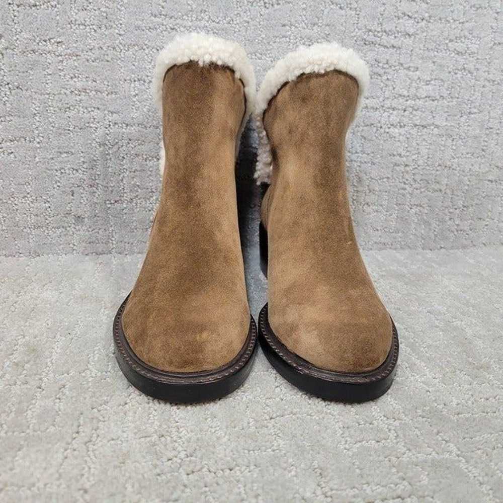 Sigerson Morrison Women's Size 38.5 Brown Suede H… - image 4