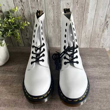 New White Doc Dr Martens Boots