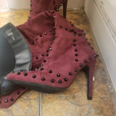 Thigh high Boots with studs