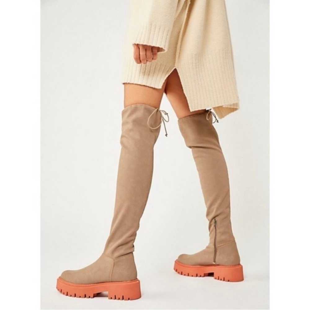 NEW Free People Chase Second Skin Over the Knee L… - image 2