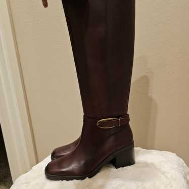 NWOT Naturalizer Elliot Tall Brown Leather Riding 