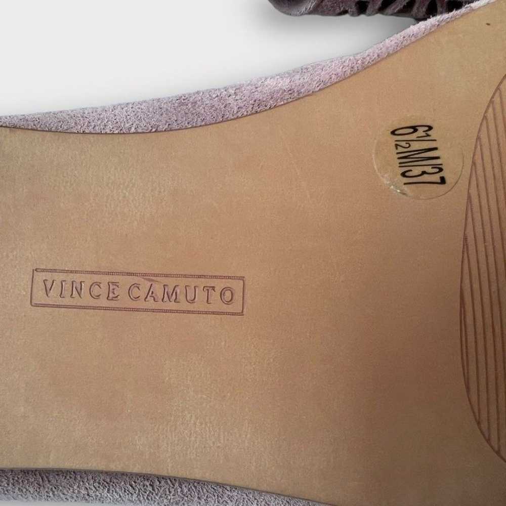 Vince Camuto Marisel Light Mauve Pink Perforated … - image 11