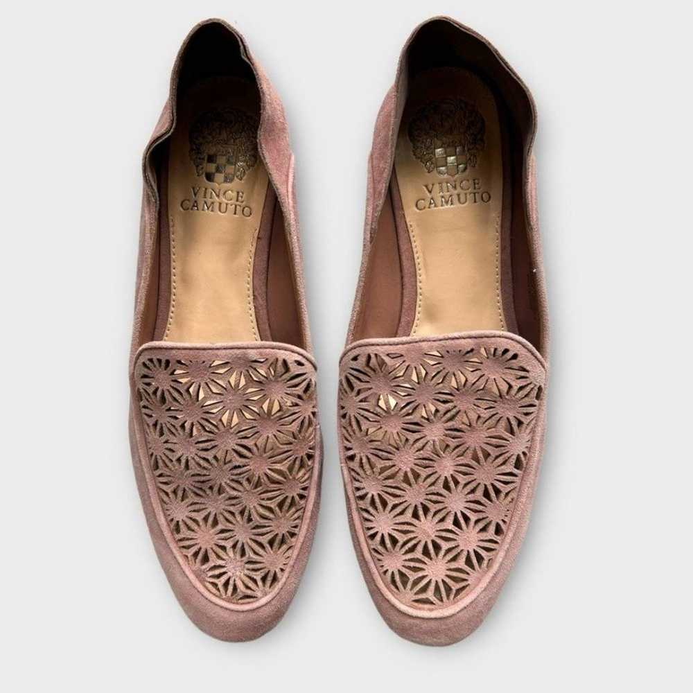 Vince Camuto Marisel Light Mauve Pink Perforated … - image 2