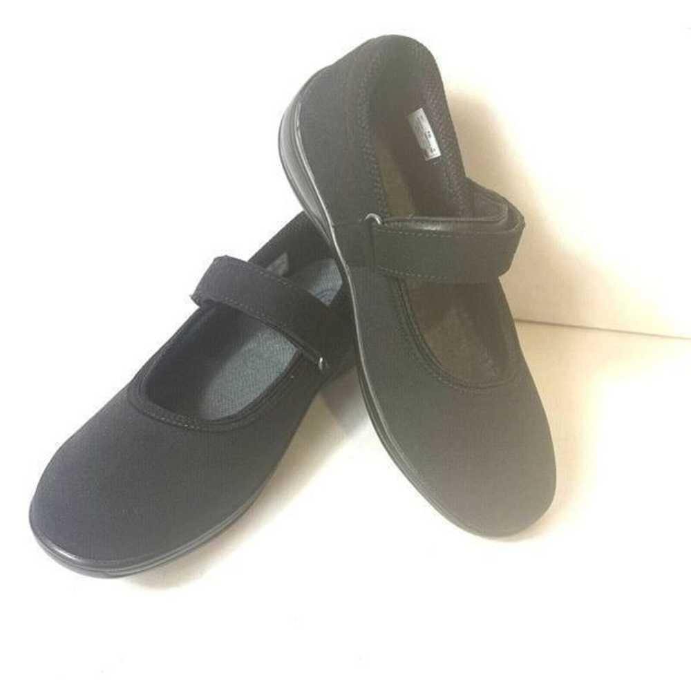 Orthofeet Black Mary Jane Casual Comfort Flats Wo… - image 2