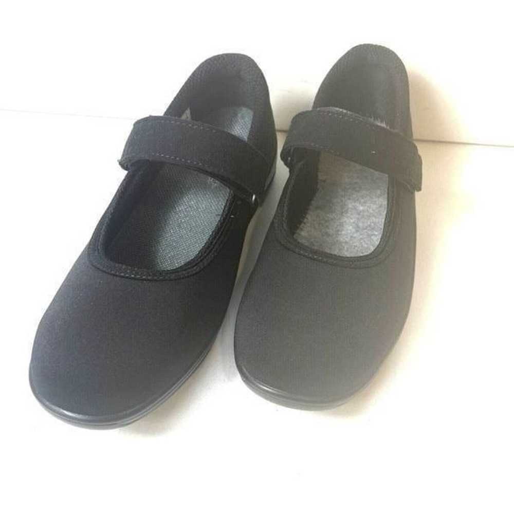 Orthofeet Black Mary Jane Casual Comfort Flats Wo… - image 4