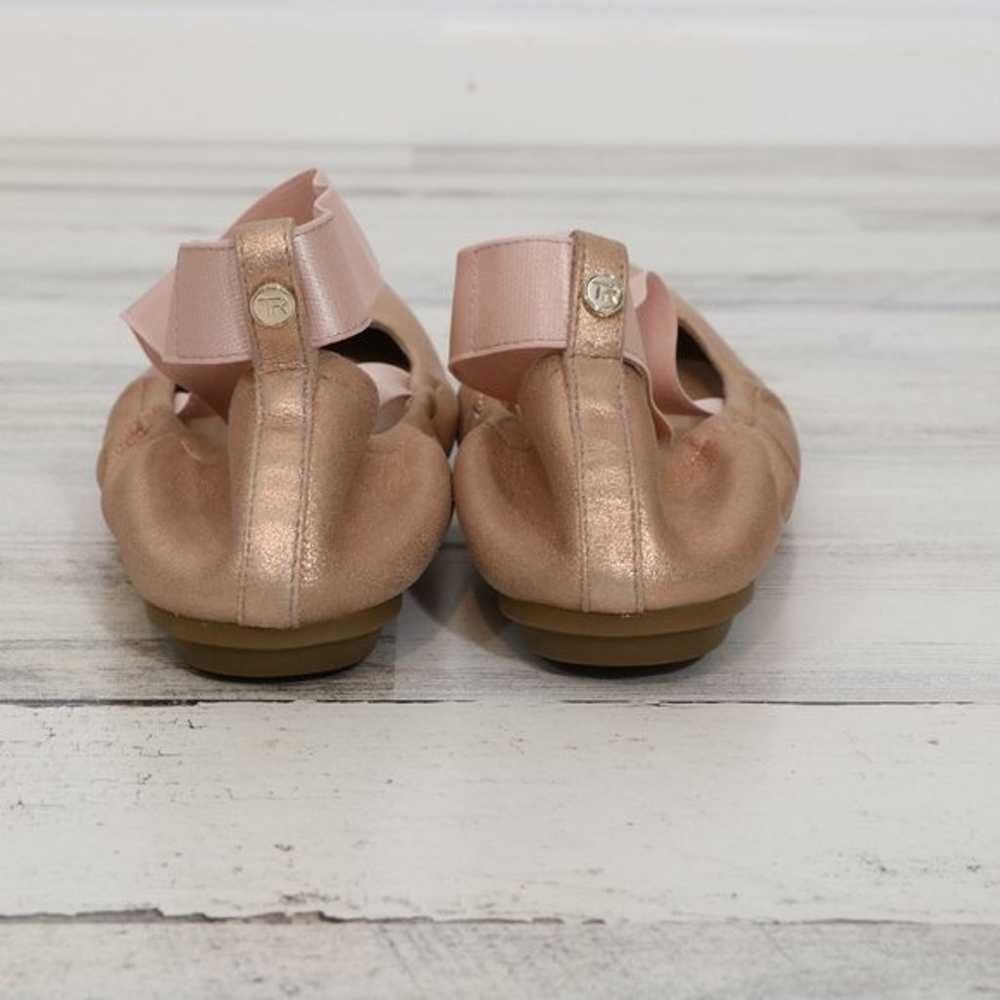 Taryn Rose Edina Ballet Flat Rose Gold 7.5 - image 4