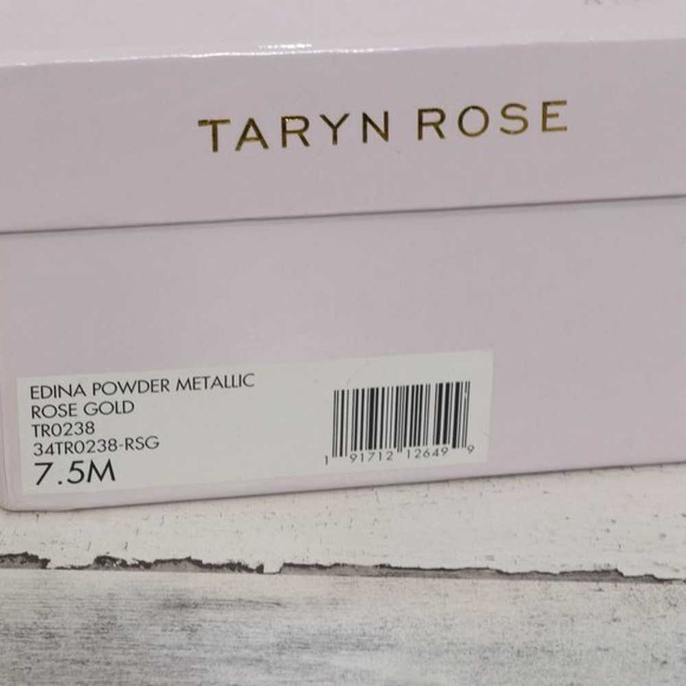 Taryn Rose Edina Ballet Flat Rose Gold 7.5 - image 9