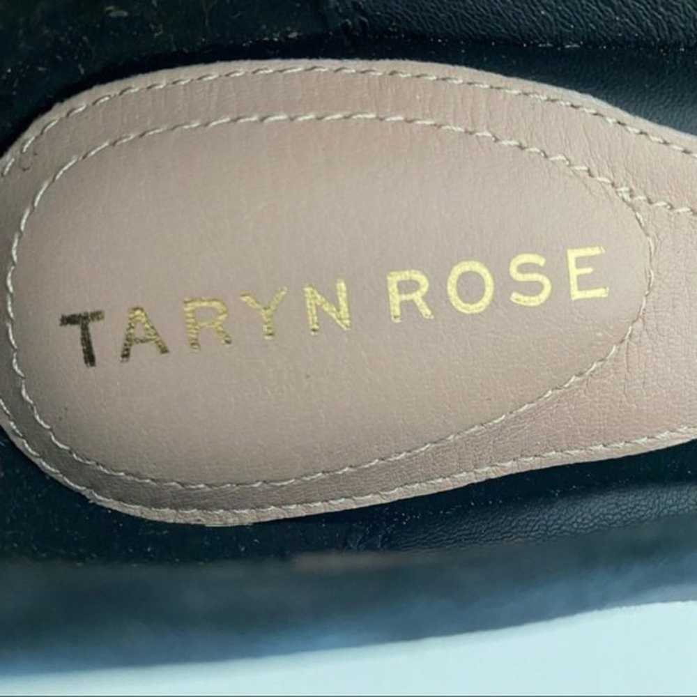 TARYN ROSE Fiona Pointed Toe Flats Black Size 6 - image 5