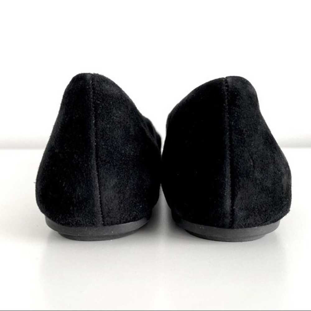 TARYN ROSE Fiona Pointed Toe Flats Black Size 6 - image 7