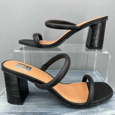 NEW Dolce Vita Halsty Slide Sandals Black Size 8.5