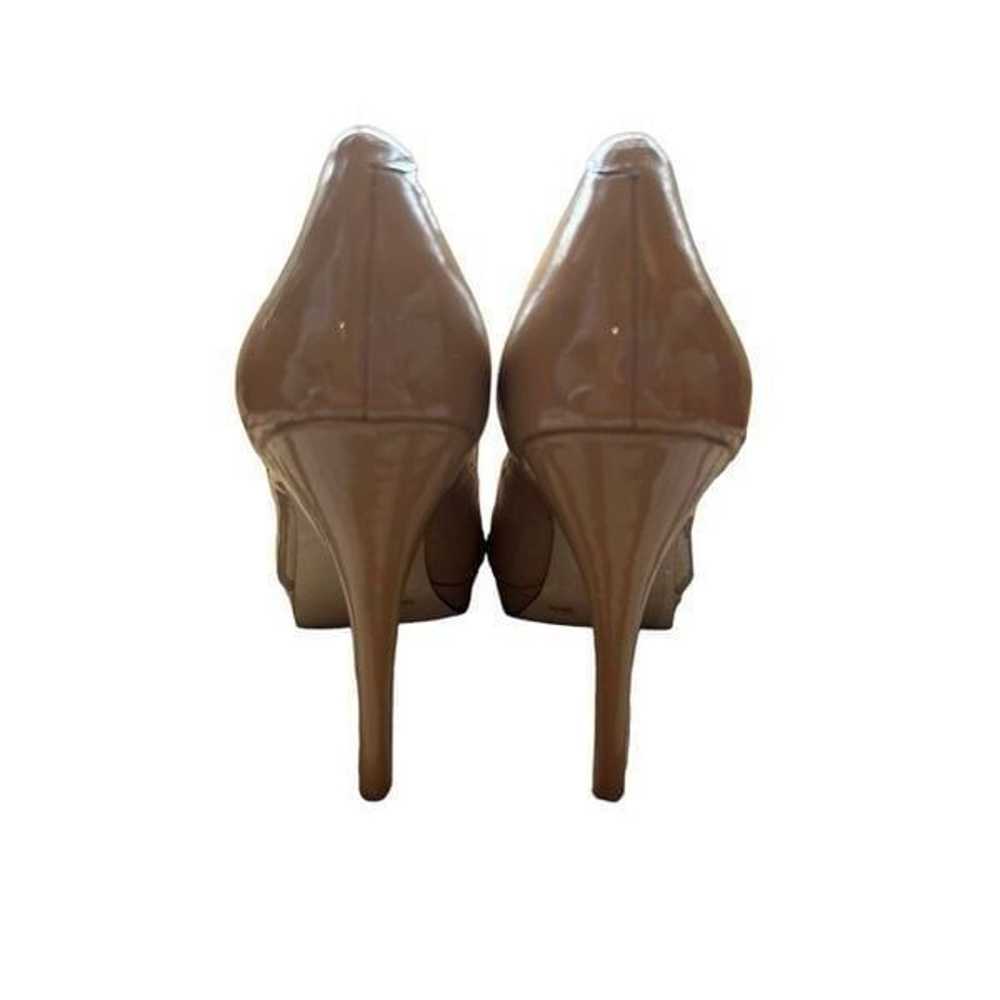 VGUC  Arturo Chiang nude patent leather platform … - image 3