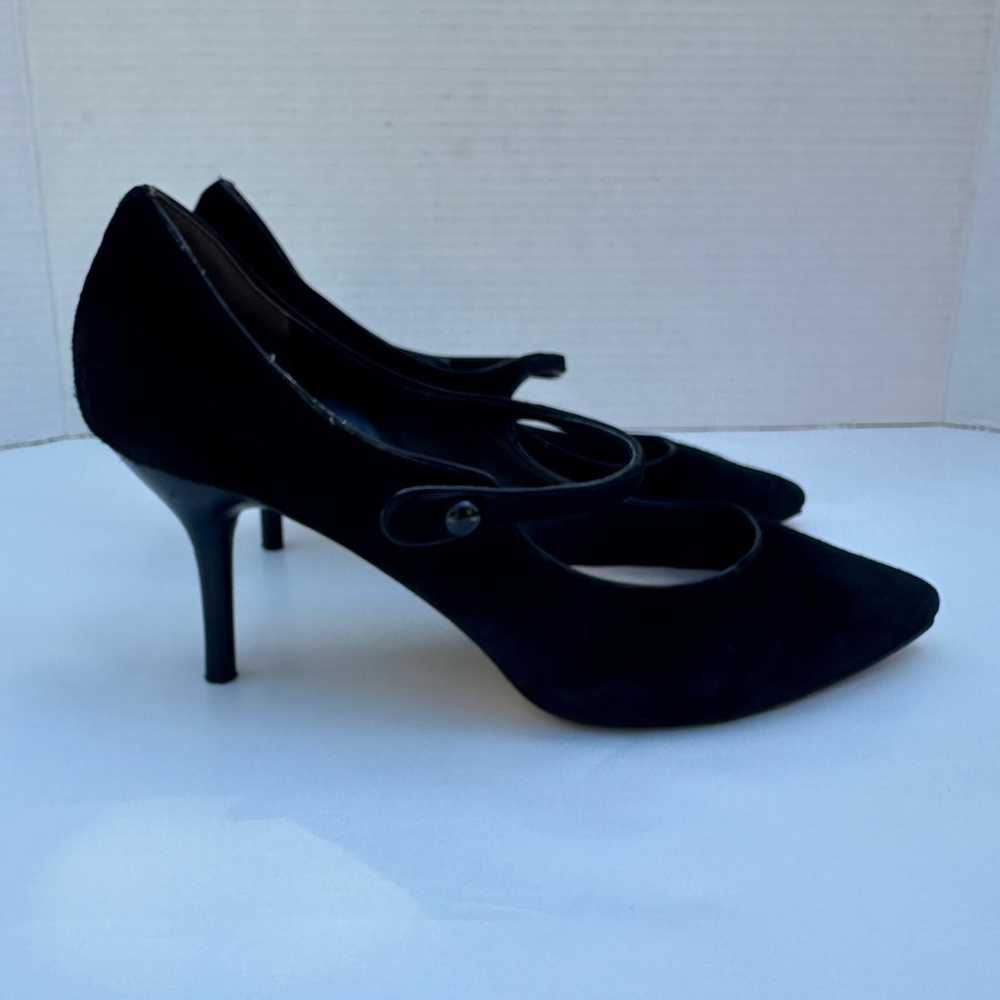 Via Spiga Black Suede Mary Jane Pumps High Heels … - image 11
