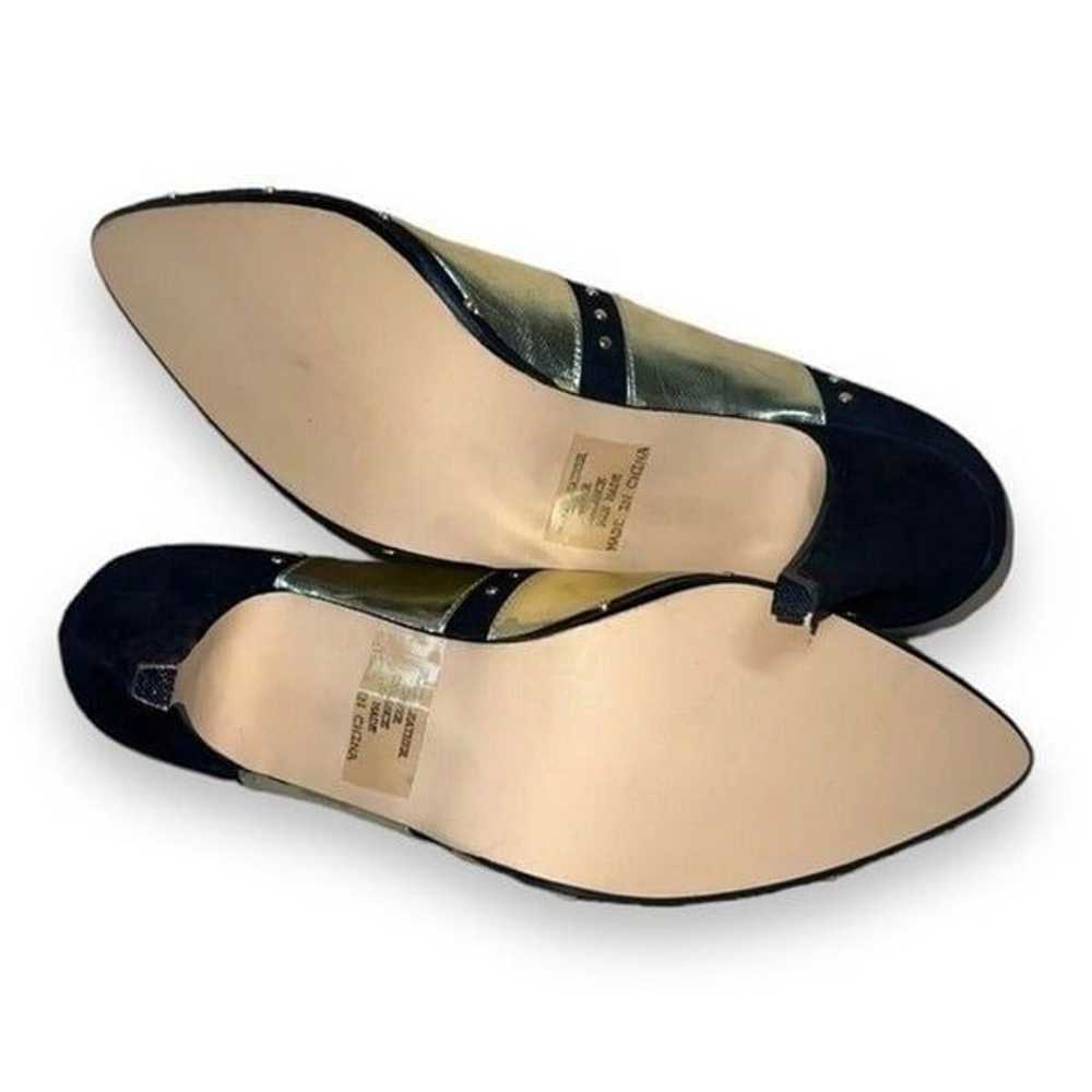 Skyelights Vintage Gold/Black Heels Women's 6 - image 7