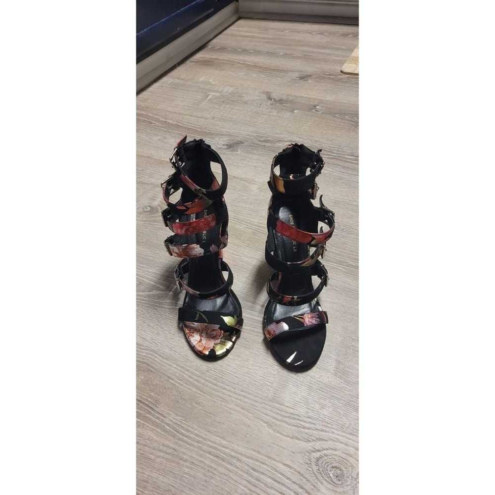 Shoe Republic High Heels "Rose" Black Oriental 6 … - image 1